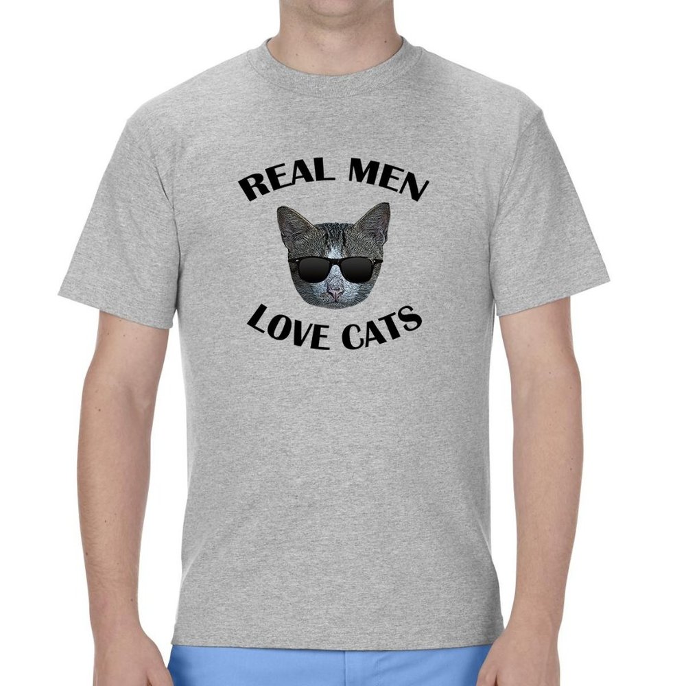 Real Men Love Cats T-Shirt